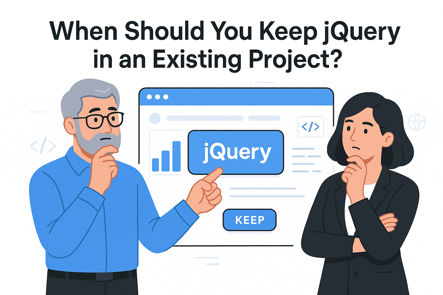 When Should You Keep jQuery in an Existing Project?