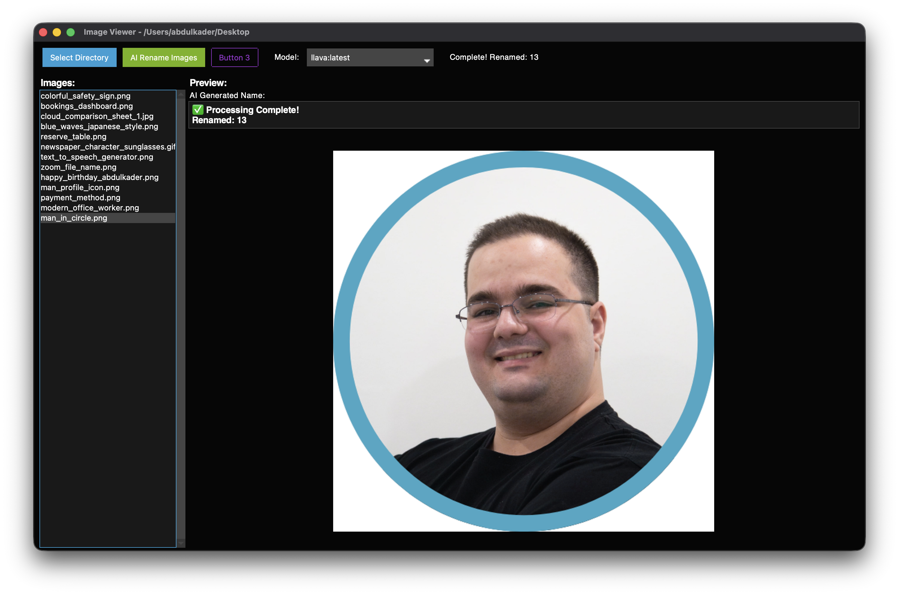 Tired of messy photo names like IMG_1234? - I built a small program that renames all the pictures in any folder on my computer.
