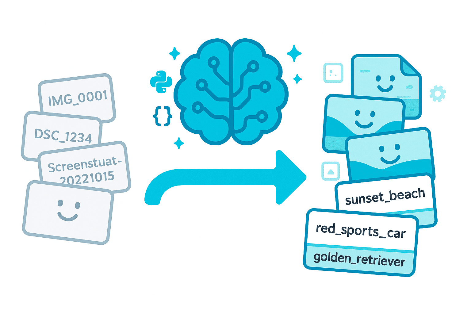 Building an AI-Powered Image Renaming Desktop App with Python, tkinter, and Ollama