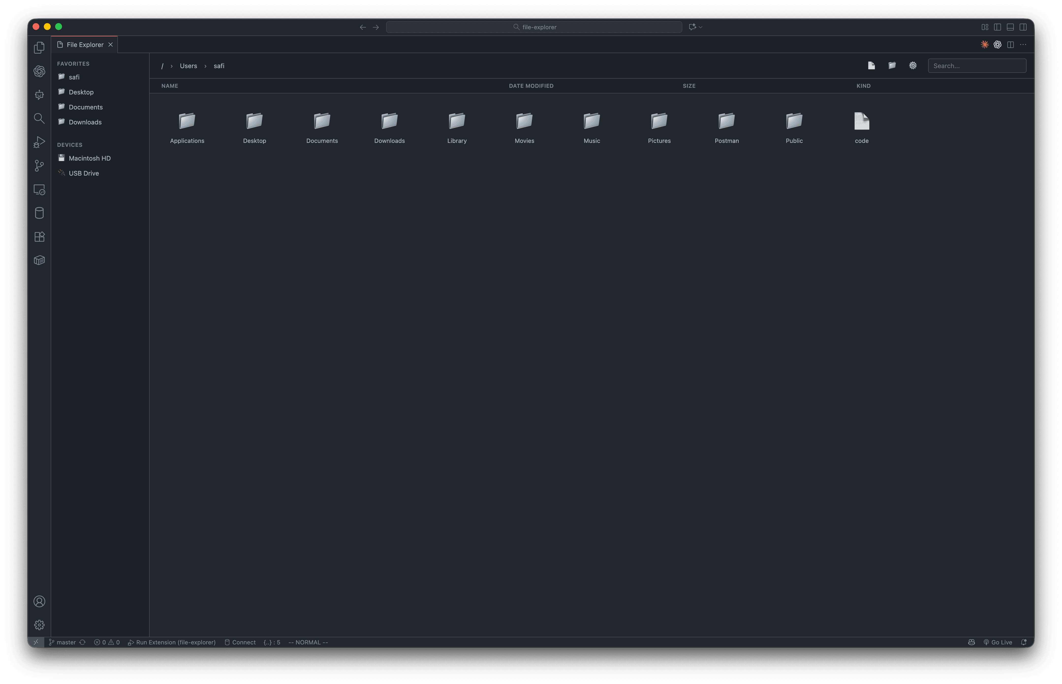 I Built a Better File Explorer for VSCode Because macOS Finder is Painful