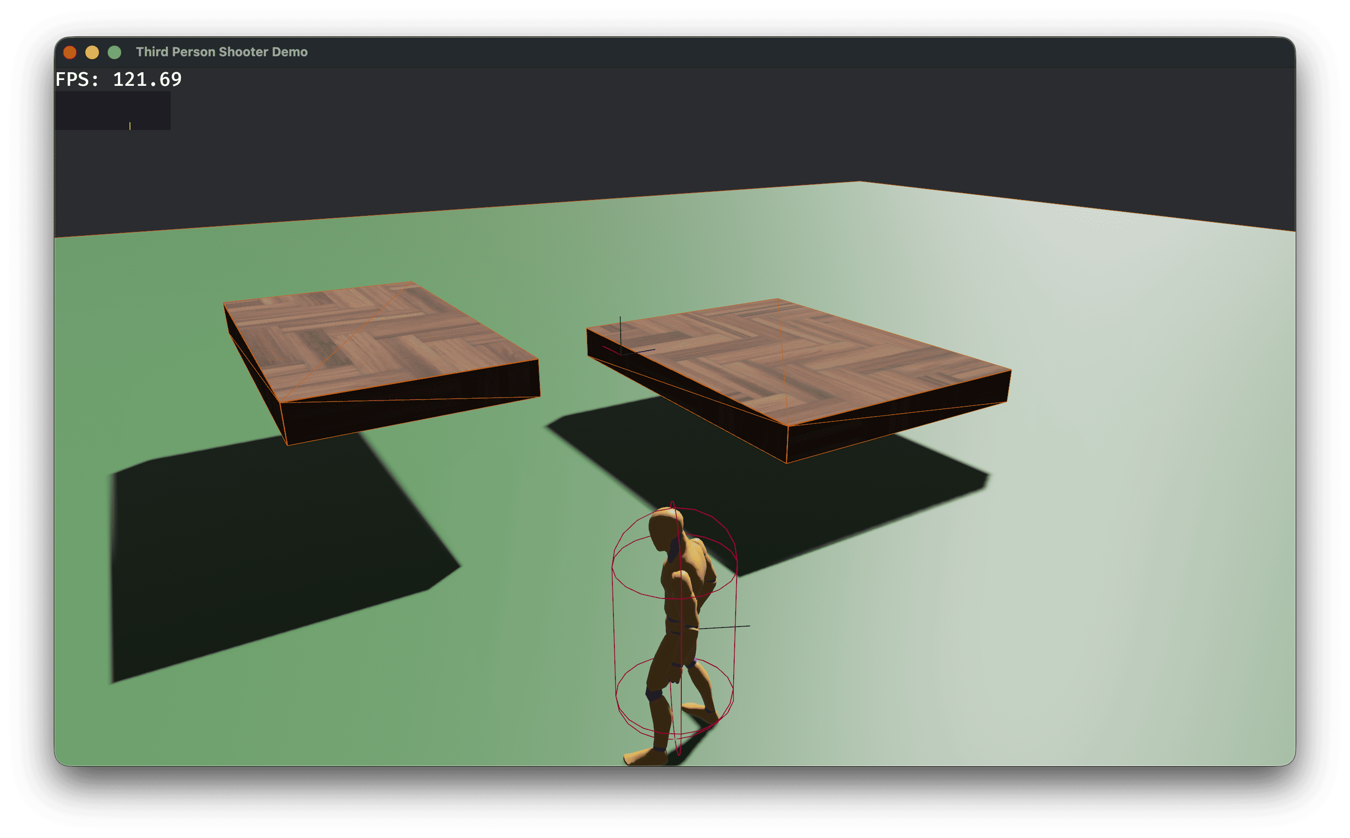 A third-person shooter movement system built with Bevy 0.17, Rapier physics, and TrenchBroom level support.