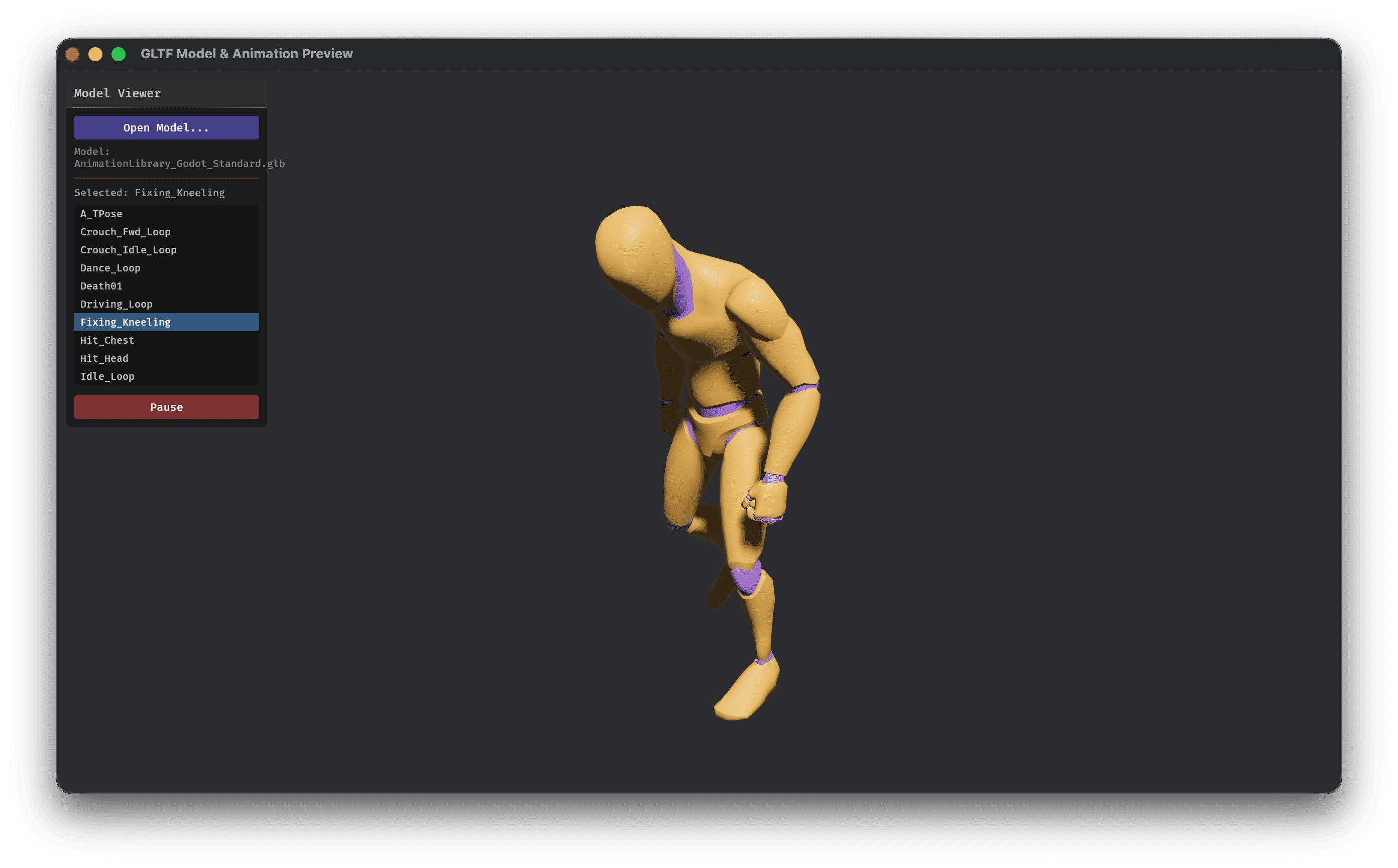 3D Model Viewer in Rust with Bevy | GLTF Animation Preview Tool