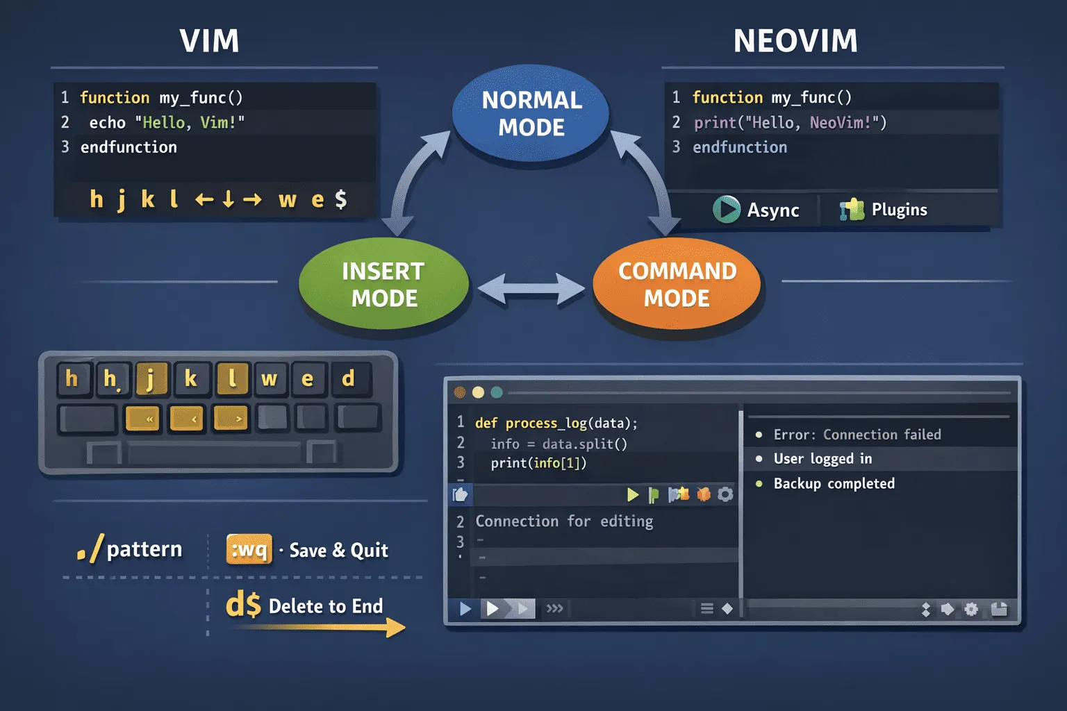 Mastering Efficiency: A Guide to Vim, NeoVim, and Motion Commands