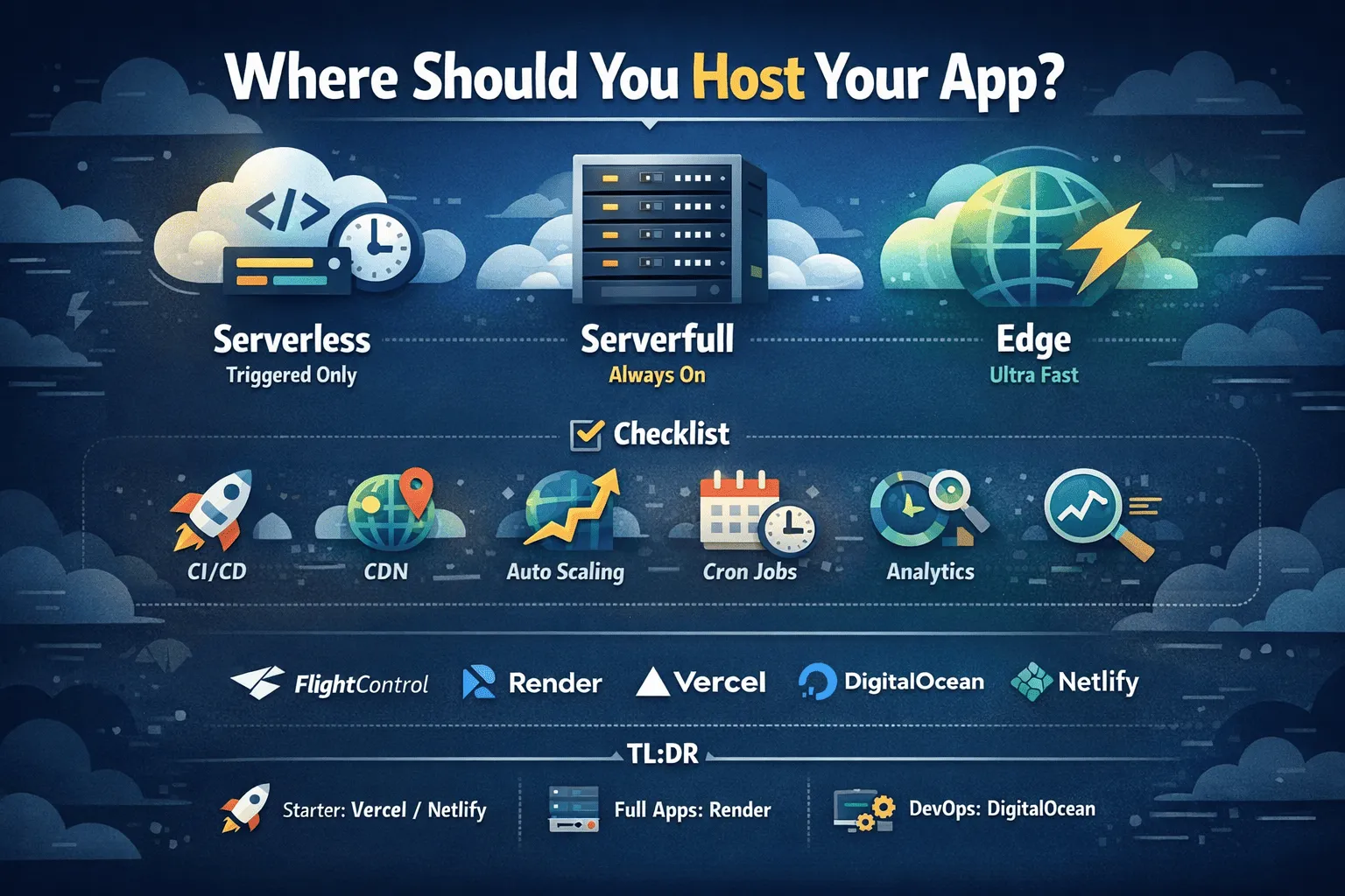 Where Should You Host Your App? Hosting Providers Compared