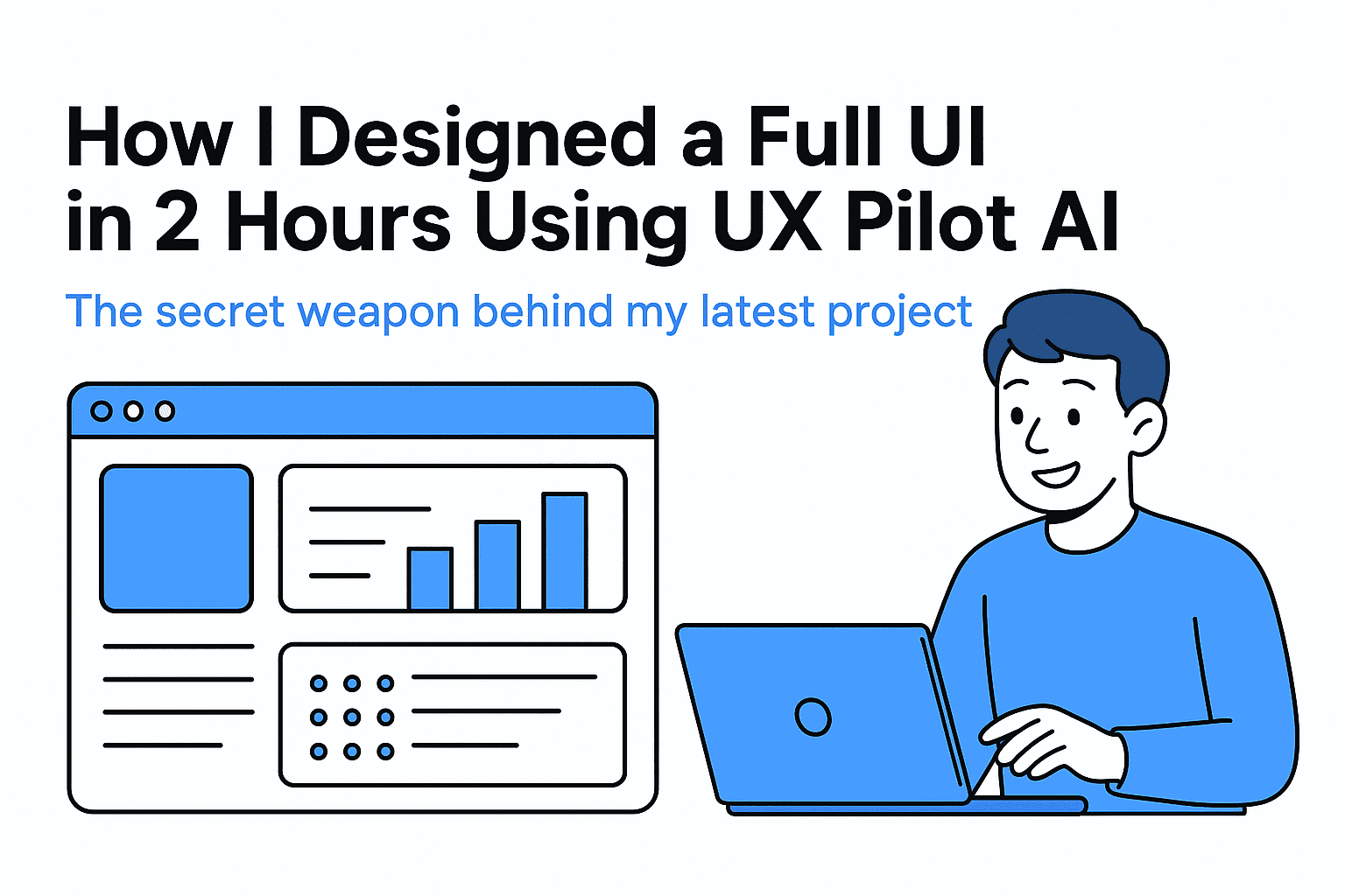 How I Designed a Full UI in 2 Hours Using UX Pilot AI